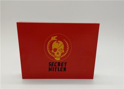 China Rote Farbkasten Ups geheime Hitler-Kartenspiele für gewachsen glückliche spielende 23*17*4.5cm zu verkaufen