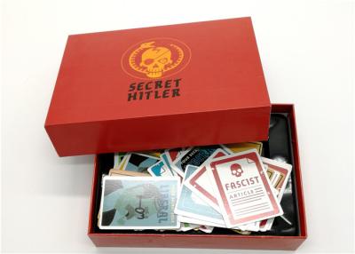 China Personalized Playing Cards Secret Hitler Cards Intellectual Development Style for sale