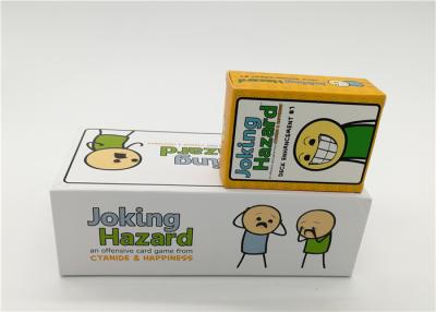 China Family Board Games Joking Hazard Card Game For Adult OEM / ODM Available for sale