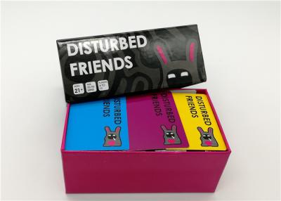 China Multi Styles Disturbed Friends Party Game Group Card Games For Adults for sale