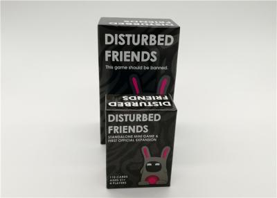 China Social Party Game Card Disturbed Friends Card Game For 4-10 Players for sale