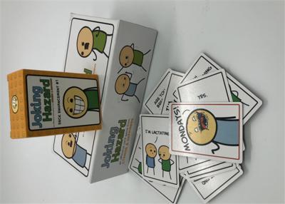 China Jogo de cartas de gracejo do perigo dos meios sociais do partido 30 minutos ou mais tempo de jogo à venda