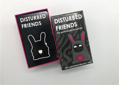 China Exciting Disturbed Friends Card Game With Different Sizes English Version for sale