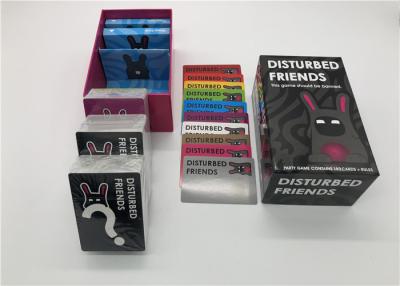 China Professional Disturbed Friends Cards , Card Board Games For Adults 800g for sale