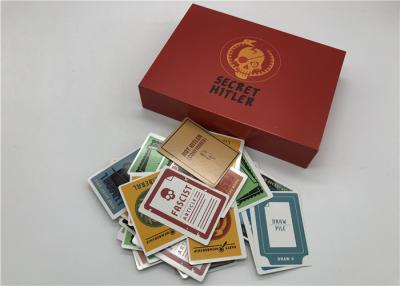 Chine Cartes secrètes d'Hitler de jeux de société drôles de partie pour la version des 5 - 10 anglais de joueurs à vendre