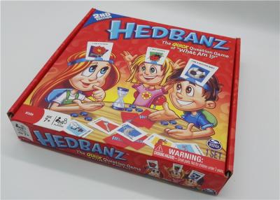 中国 興味深いHedbanz家族のトランプ ゲーム、大きいグループのためのおかしいトランプ ゲーム 販売のため