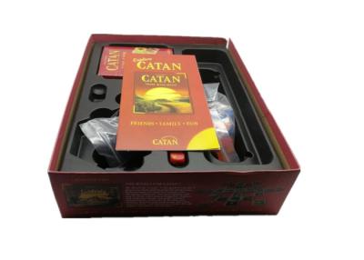 China Funny Family card Game CATAN Game for Family Friend Travel Playing Card  for sale