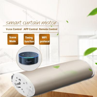 China Cheap and Popular Window Decoration Blinds Motor Tuya Smart WiFi Control Curtain Motor Electric Curtain Motor for sale