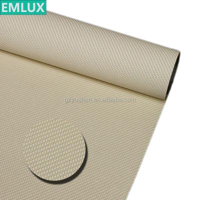 China EMLUX Easy Clean Custom Blackout Window Roller Shade Manual Good Quality Double Indoor Roller Blinds for sale