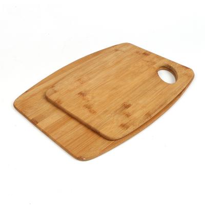 China Wholesale Custom Kitchen Stocked Size Bamboo Meat Cutting Board Set for sale