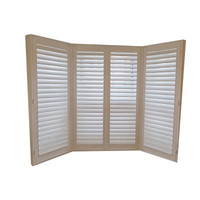 China China Manufacturer Paulownia Hardwood Shutter Wooden Shutter Components for sale