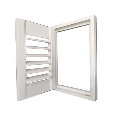 China Poly Plantation Hard PVC Shutter Attractive Price Factory Supply Shutters for sale