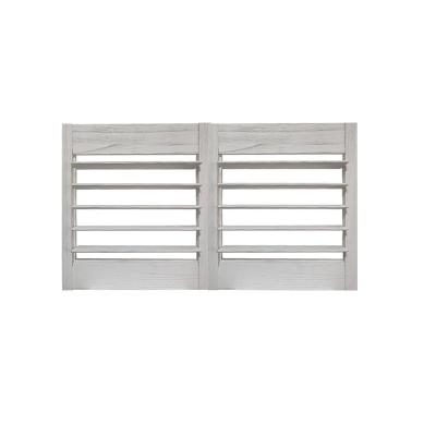 China Hard Bespoke Plantation Shutter Louvre Vinyl Shutter Chinese Suppliers for sale