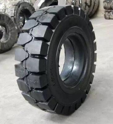 China 10-16.5 rubber Stevig Patroon 10 van Vorkheftruckbanden Lt703 Vouw die Maximumtractie schatten Te koop