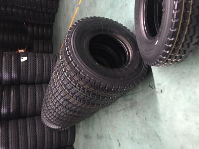 China 385 / 65R22.5 TBR rubber Radial Ply Tyres 20 PR wear resistance OD 1072mm for sale