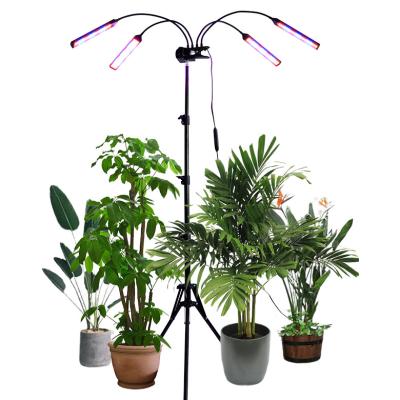 China Seed Starting 80W Full Spectrum Four Key Remote Control Grow Lamp Indoor Multifunctional Clip LED Plant Light 4H 8H 12H for sale