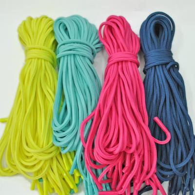 China Viable new trend custom round lace hanging decorative rope silicon dipping tip end pull string for hoodies pants underwear for sale