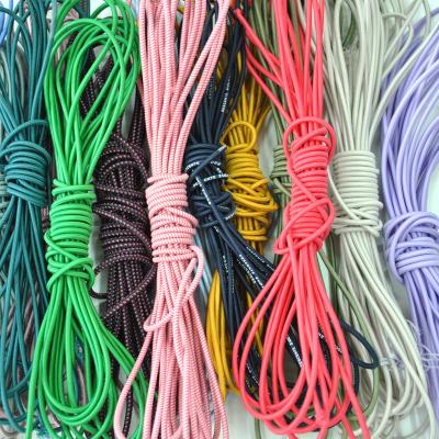 China Wholesale Custom Elastic Rope Factory Latex Bungee Round Bungee String Bungee Cord For Garment Outdoor Sports for sale