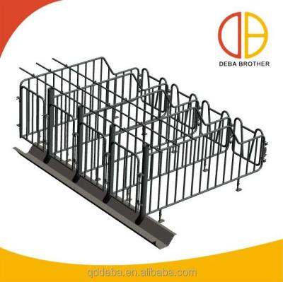 China Pig Gestation Crate Pig Farm Use Hot Galvanized Sow Crates Pig Cage for sale