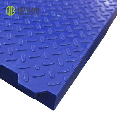 China Weaning blue plastic slat piglets color plastic floor without hole direct sale for sale