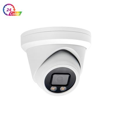 China NIGHT VISION 5MP Color Vu Turret Camera TVI AHD CVI Hybrid 4 IN 1 Audio Outdoor Color HD Security Night Vision HIK TVT DVR Compatible for sale