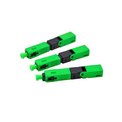 China 2.0mm*3.0mm Drop Cable 2.0mm*1.6mm Waterproof ESC250D Quick Drop Cable SC Connector For FTTH Drop Cable Fiber Optic Quick Connector for sale