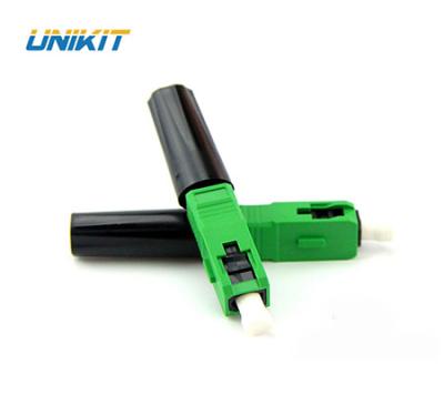 China New Original FTTH Wholesale Original SC APC SM Fiber Optic Fast Connector For Drop Cable Field Assembly Fiber Optic Fast SC Fast Connector for sale