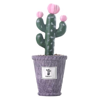 China Minimalist INS Ware Hot Products Cacti Plants Cactus Artificial Flower For Home Decor for sale