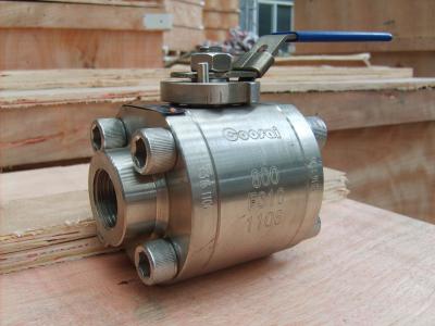 China Side Entry Floating Type Seat Supported Ball Valve Te koop