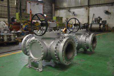 Κίνα Oil Work Condition 150LB~1500LB Top Entry Ball Valve with Fire Safe and Pneumatic Actuator προς πώληση