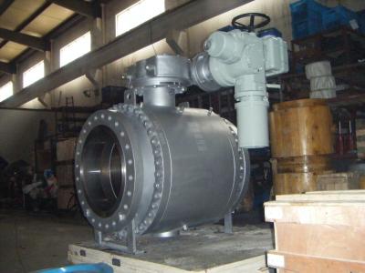 China 16 inch 600LB Side Entry Trunnion Ball Valve Te koop