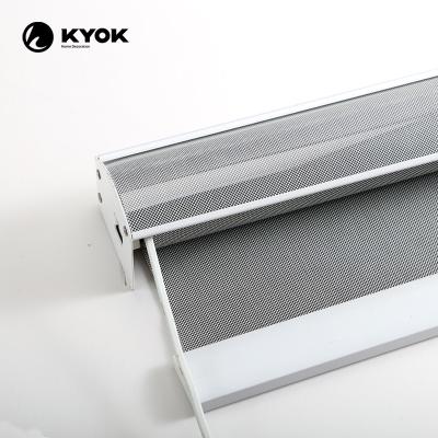 China KIEI PVC Modern Way Vision Smart Horizontal Blinds for sale