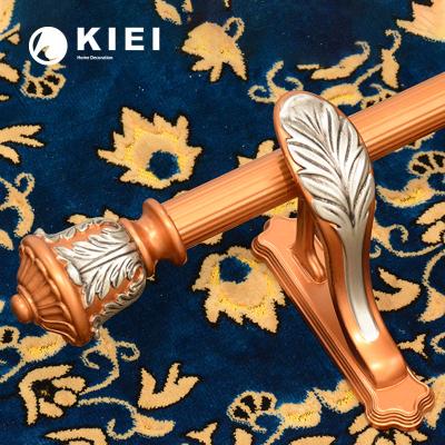 China KIEI CLASSIC kamukunji solid wood curtain rods for sale