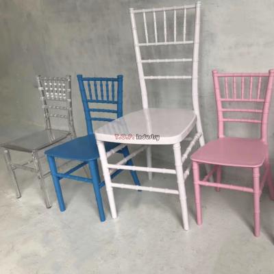 China Modern Plastic Baby Chiavari Chair for sale