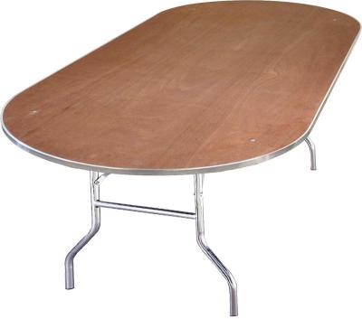 China Collapsible Banquet Oval Table for sale