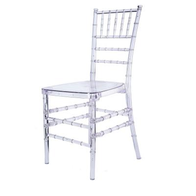 China Modern Resin Clear Chiavari Chairs for sale