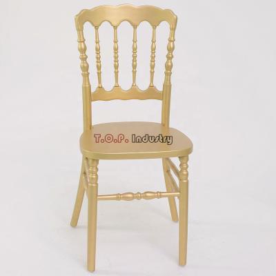 China Modern Wood Napoleon Banquet Chair for sale