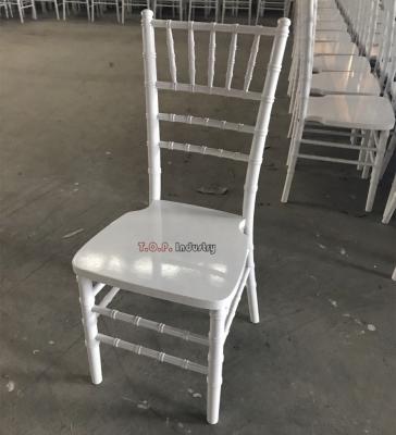 China Modern rental white chairs for weddings for sale