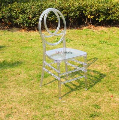 China Modern Crystal Clear Wedding Chair by Phoenix for sale