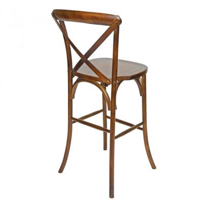 China Modern Antique Pilgrim X Back Barstool for sale