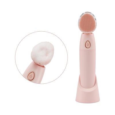 China Global Custom High Frequency Sonic Silicone Face Cleansing Brush DEEP CLEANING Cleansing Tool for Facial Cleansing for sale