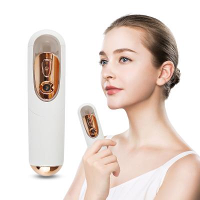 China Moisturizer Custom Design Mini Hand Held Water Replenishing Nano Facial Instrument Skin Moisturizing Mist Sprayer Beauty Device for sale