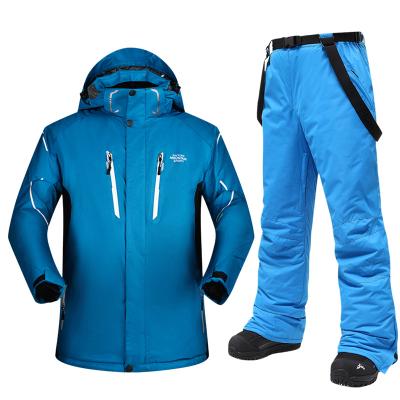 China Ski Suit Men Large Super Breathable Winter Snowboarding Suit Winter Warm Waterproof Windproof Ski And Snowboarding Jacket Brands for sale