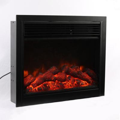 China Hotel EF-1200W 1200W Freestanding Simulated Flame Heater Remote Control Electric Fireplace for sale