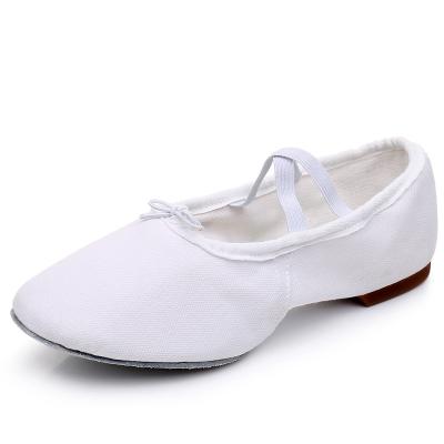 China Soft/Comfortable/Light Shoes Women Wholesale Soft Ballet Dance Slippers Dance Sneakers Teacher With Leather Soles for sale