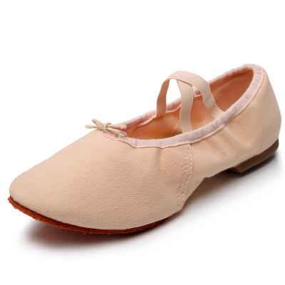 China Dance Teaching Shoes Dance Practice Soft/Comfortable/Lightweight Canvas Shoes With Teachers Dance Shoes for sale