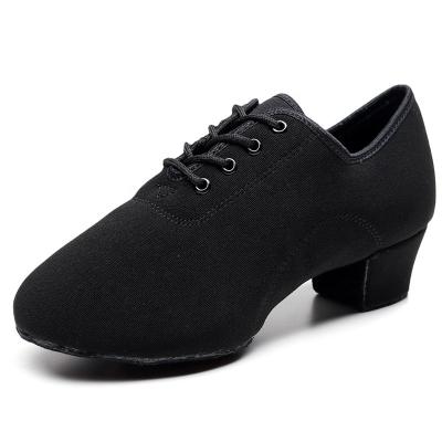 China Fashion / Comfortable / Durable Mens Boys Oxford Fabric Dance Shoes Latin Ballroom Shoes for sale