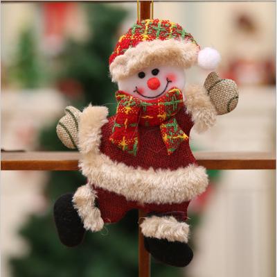 China 2022 Hot Sale Chirstmas Decor Christmas Decoration Supplies Santa Claus Christmas Decoration Handmade Hanging Toy for sale