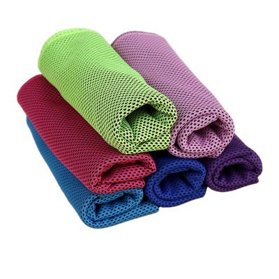 China Custom Word Package English Resuable Microfiber Ice Sport Towels QUICK DRY Logo Cooling Cooling Towels for sale