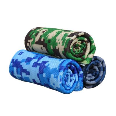 China Toalla Refrescante Toalla Refrescante Print Camouflage Towel Outdoor Sports Yoga Fitness QUICK DRY Cooling Cold Towel for sale